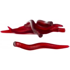 Umelá plávajúca Redworm - 6 ks M (natural smell)