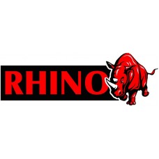 Rybárska nálepka nálepka Rhino