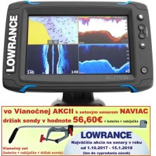 Dotykový sonar LOWRANCE Elite-7 Ti so sondou Chirp/DSI