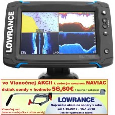 Dotykový sonar LOWRANCE Elite-7Ti so sondou TotalScan