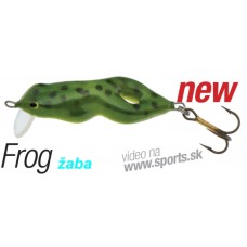 Lovec Frog/žaba 3 cm -plávajúci